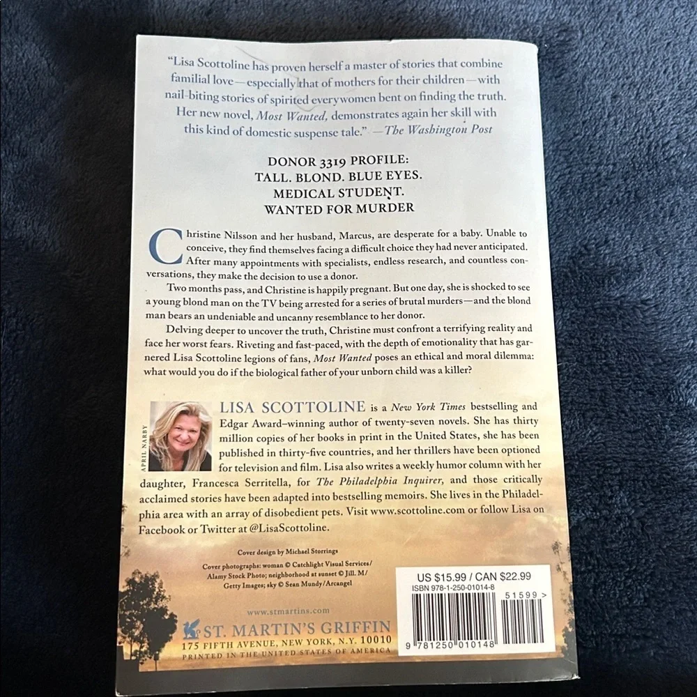Most Wanted by Lisa Scottoline Book